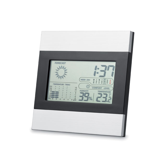 Station météo publicitaire Ripper silver mate